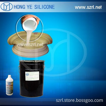 Molding silicone rubber